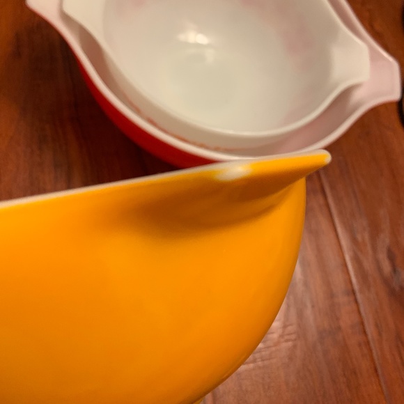 Vintage Pyrex nesting Friendship Cinderella bowls - Picture 7 of 11